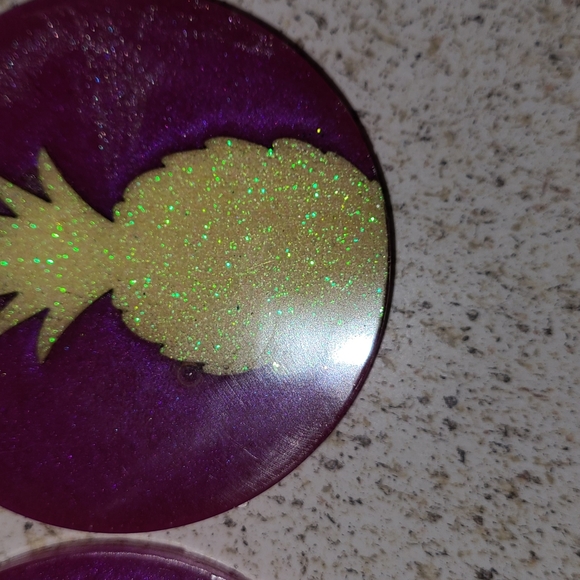 Set of 2 car coasters - Picture 2 of 4